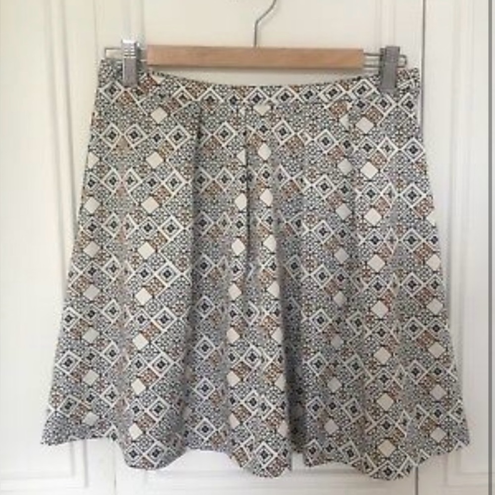 H&M Mini Skirt with Geometric Print